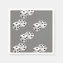 Dices on grått mönster