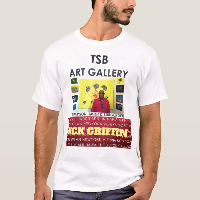 DICK GRIFFIN TSB ART-Shirt T Shirt (Framsida)