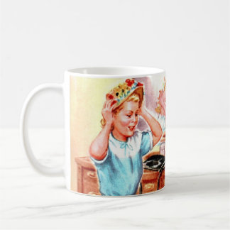 Dick Jane Sally Vintage Print Mugg