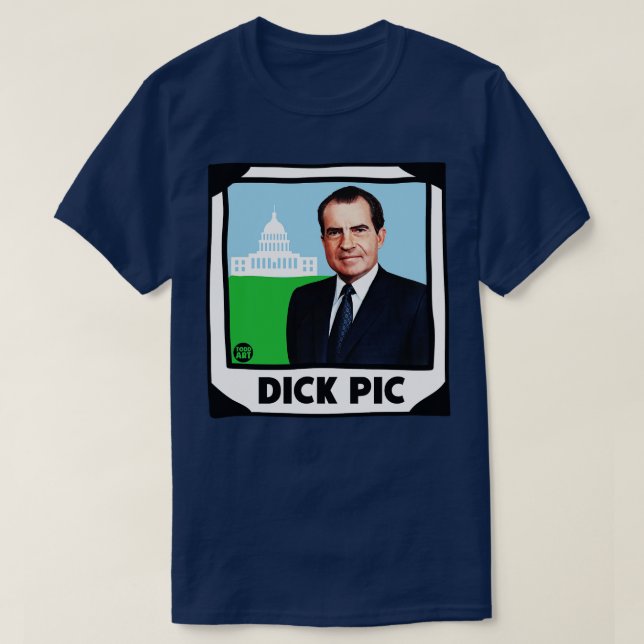 DICK PIC T SHIRT (Design framsida)