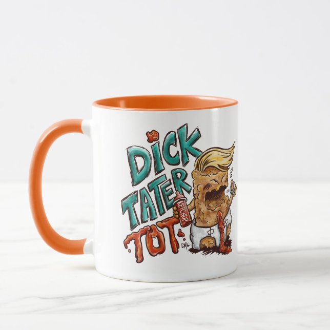Dick-Tater-Tot Mug Mugg (Vänster)