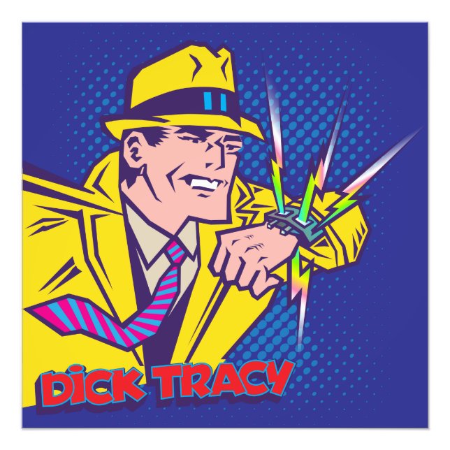 DICK TRACY | DIGITAL VERSION FOTOTRYCK (Framsidan)