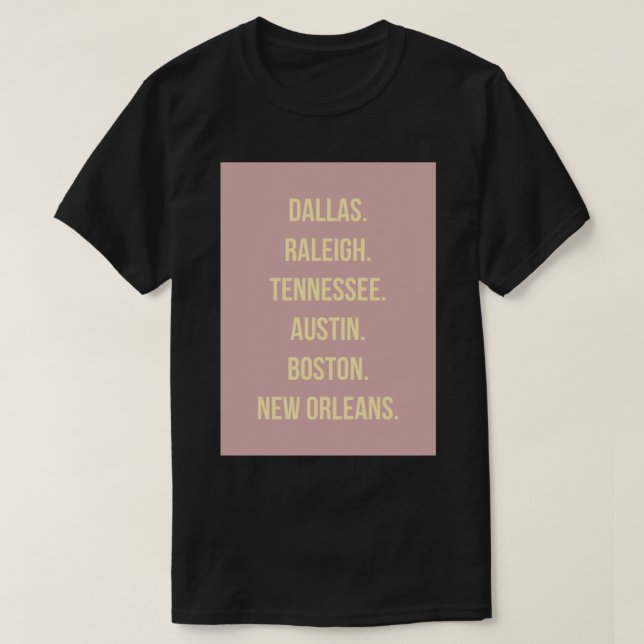 Dicked Down in Dallas by Trey Lewis  Sticker T Shirt (Design framsida)