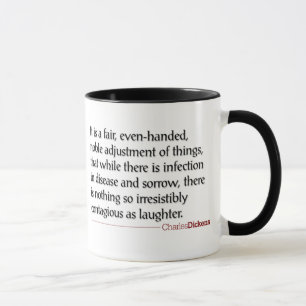 Dickens citattecken - Skratt Mugg