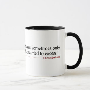 Dickens citattecken - Vice/virtuellt Mugg