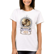 Dickens' David Copperfield Guld Svart T-Shirt