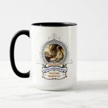 Dickens' David Copperfield Svart Mugg