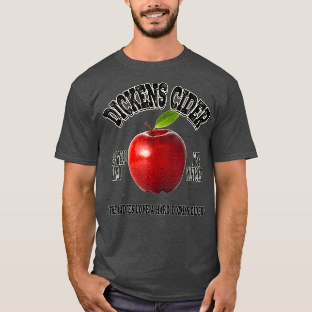DICKENS HARD APPLE CIDER T SHIRT (Framsida)