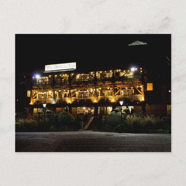 Dickens Inn Pub st Katherines Dock London Vykort (Framsida)