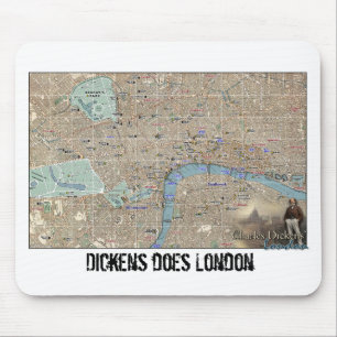 Dickens London Kart Mousepad Musmatta