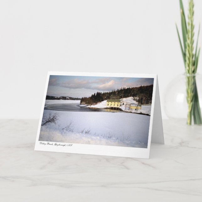 Dickey Brook Hydro Power Station - gratulationskor Kort (Framsida)