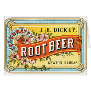 Dickey Root Beer Hälsningskort