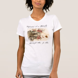 Dickinson bedrog I en fjäril-- T-shirt