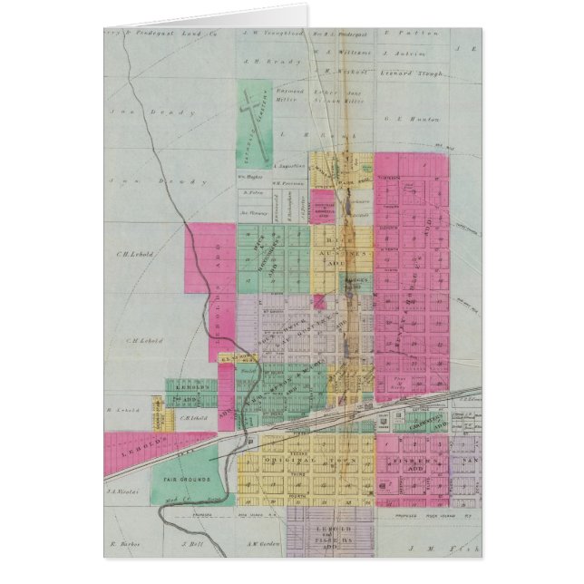 Dickinson County, Kansas Hälsningskort (Framsidan)