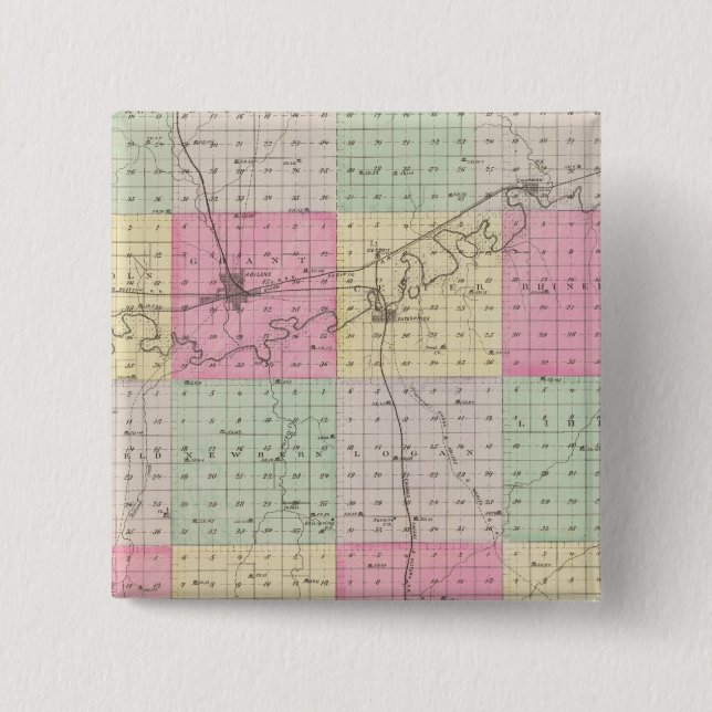 Dickinson County, Kansas Knapp (Framsida)