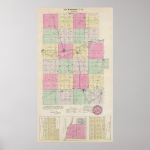 Dickinson County Kansas Poster