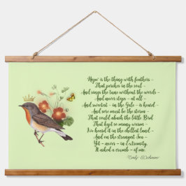 Dickinson Hope Dikt & Krona Bird