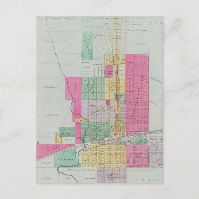 Dickinson, Kansas Vykort (Framsida)