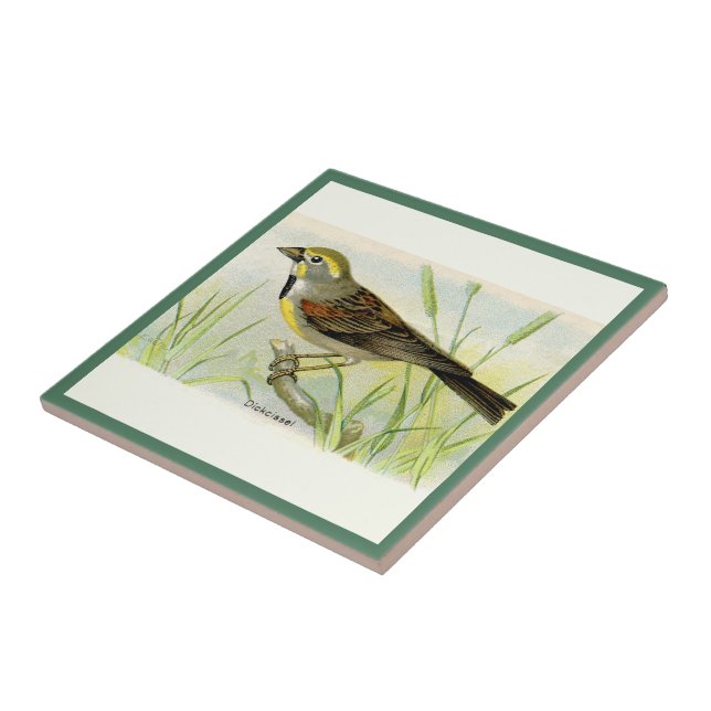 Dickissel Bird Ceramic Tile Kakelplatta (Sidan)