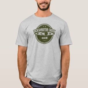 Dickshooter Bäck Idaho Kayaking T Shirt