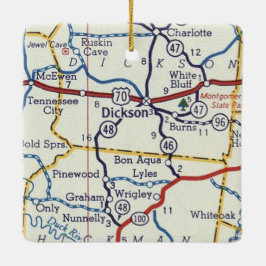 Dickson TN Julgransprydnad Keramik