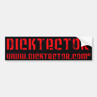 DICKTECTOR-RIKLIG-KLISTERMÄRKE-j Bildekal