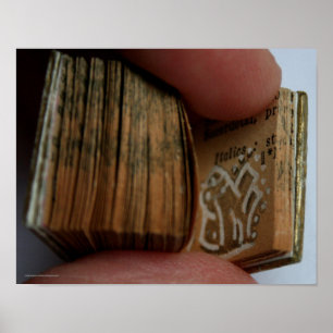 DicofrAngle Miniature Bok namnlös Teckning Poster