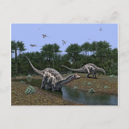 Dicraeosaurus Scene Vykort