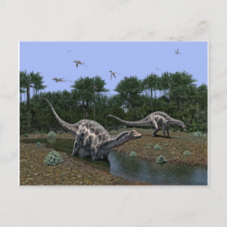 Dicraeosaurus Scene Vykort