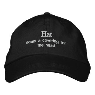 Dictionary.com Hat Broderad Keps