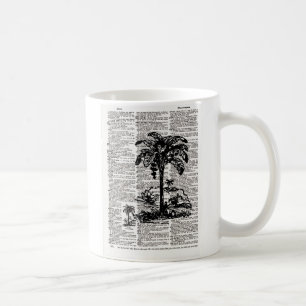 Dictionary handflatan Träd Kaffemugg