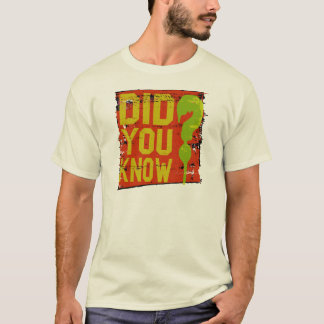 Did You Now? Wusstest du T Shirt