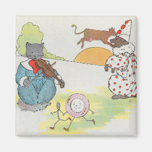 Diddle Diddle Diddle the Cat and Fiddle Rhyme Magnet