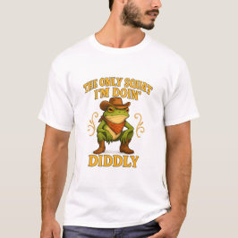 Diddly Squat Meme T-Shirt - Den enda Squat jag gör