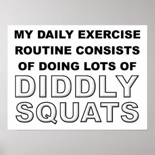 Diddly Squats Roligt Affisch