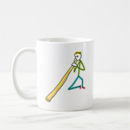 Didgeridoo Stickman Kaffemugg