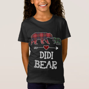 Didi Bear jul jul Pajama Red Play Buffalo Famil T Shirt
