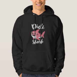 Didi Shark Mors dag Grandma Funny Hoodie