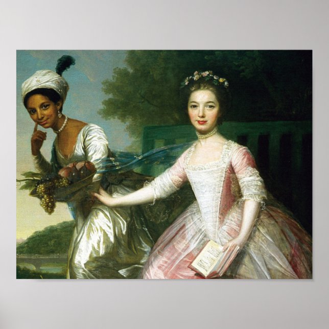 Dido Elizabeth Belle och Dam Murray Poster (Framsidan)