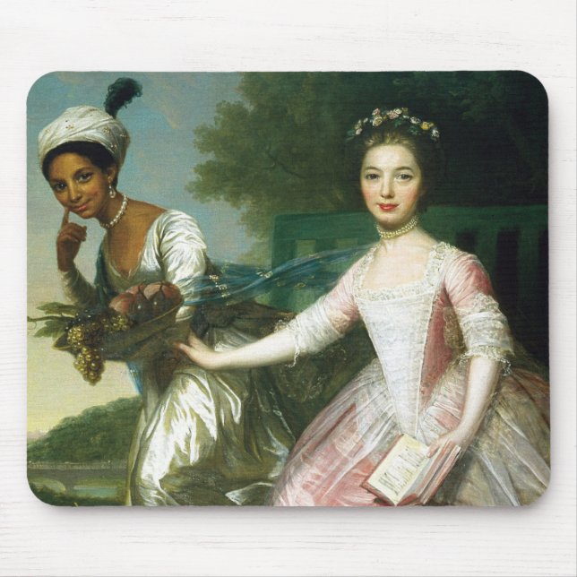 DidoElizabeth Belle och dam Elizabeth Murray Musmatta (Framsidan)