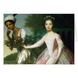 DidoElizabeth Belle och dam Murray Hälsningskort
