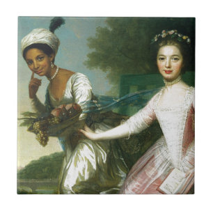 DidoElizabeth Belle och dam Murray Kakelplatta