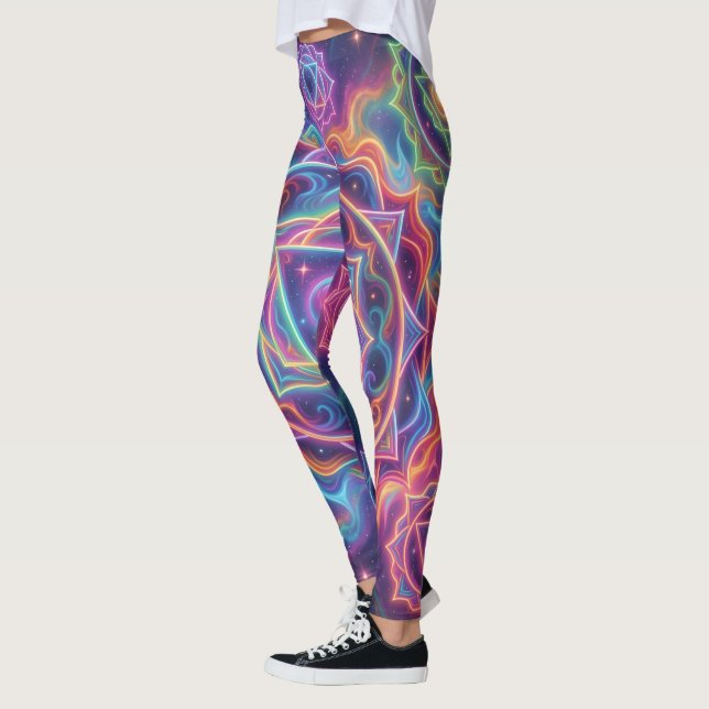 Die 7 Chakren´10 Leggings (Vänster)