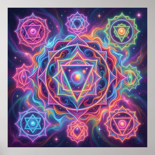 Die 7 Chakren´10 Poster (Framsidan)