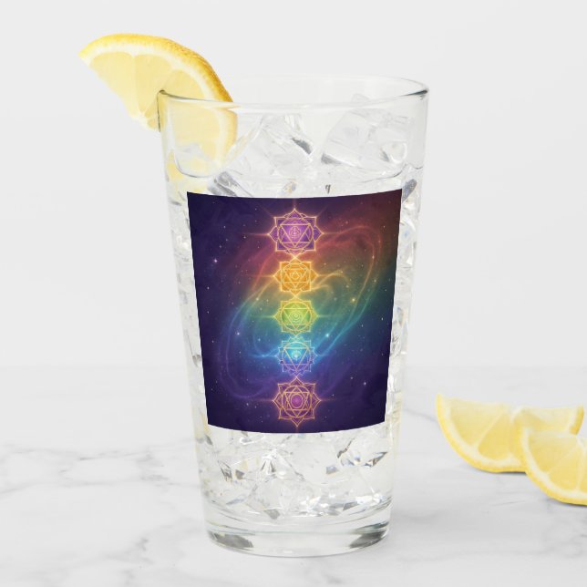 Die 7 Chakren´11 Glaskopp (Framsida Ice)