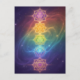 Die 7 Chakren´11 Helg Vykort