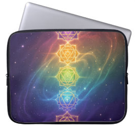 Die 7 Chakren´11 Laptop Fodral