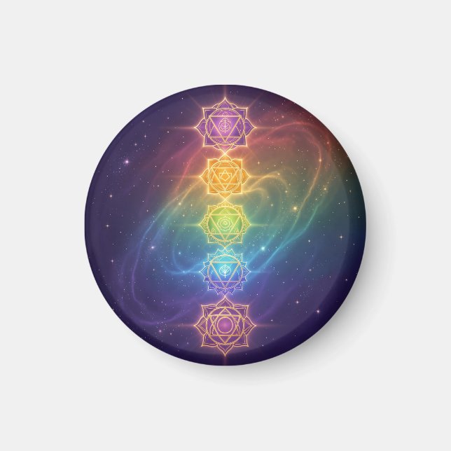 Die 7 Chakren´11 Magnet (Framsidan)