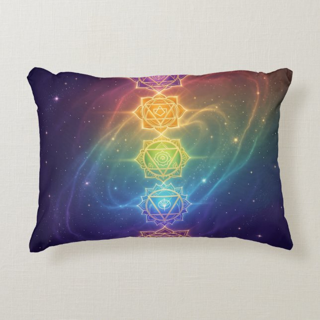 Die 7 Chakren´11 Prydnadskudde (Framsidan)