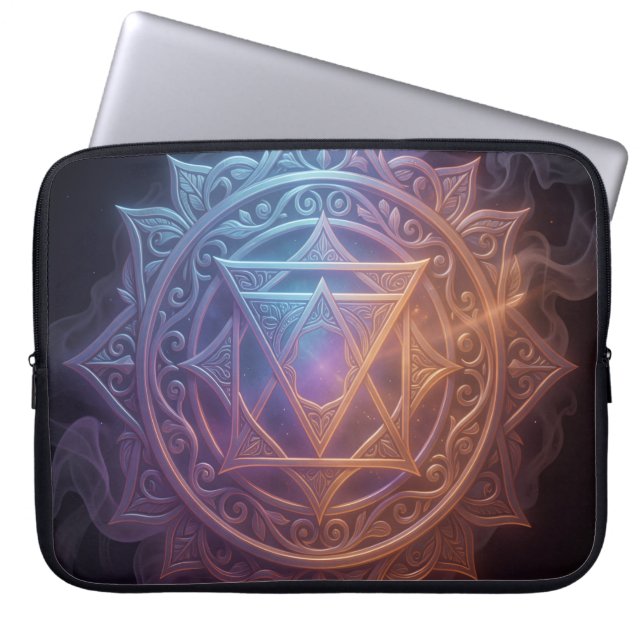 Die 7 Chakren´1 Laptop Fodral (Framsidan)